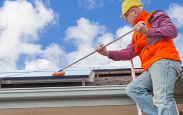 Turlin Moor soft wash roof cleaning